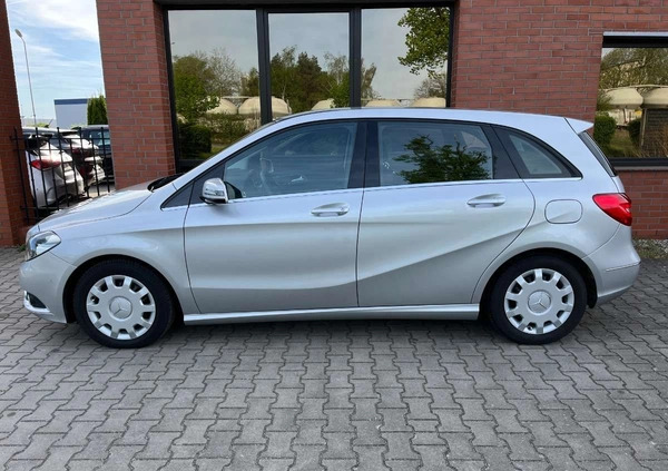 Mercedes-Benz Klasa B cena 57200 przebieg: 48000, rok produkcji 2012 z Tłuszcz małe 254